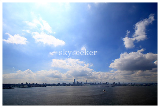 横浜の空