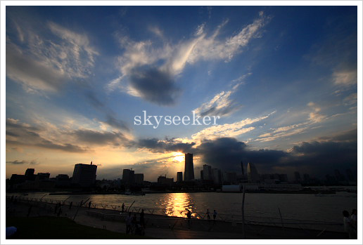 横浜の空