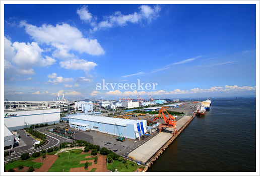 横浜の空