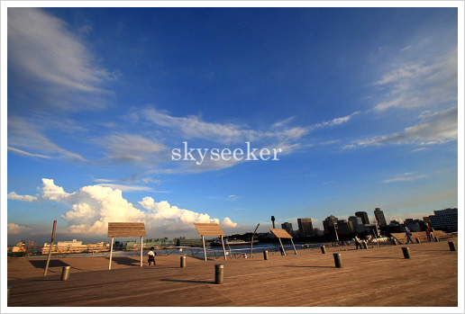 横浜の空